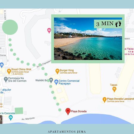 Apartamento Jema, A Un Paso De La Playa Playa Blanca  Exterior foto